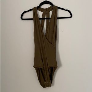 Abercrombie Ribbed Bodysuit